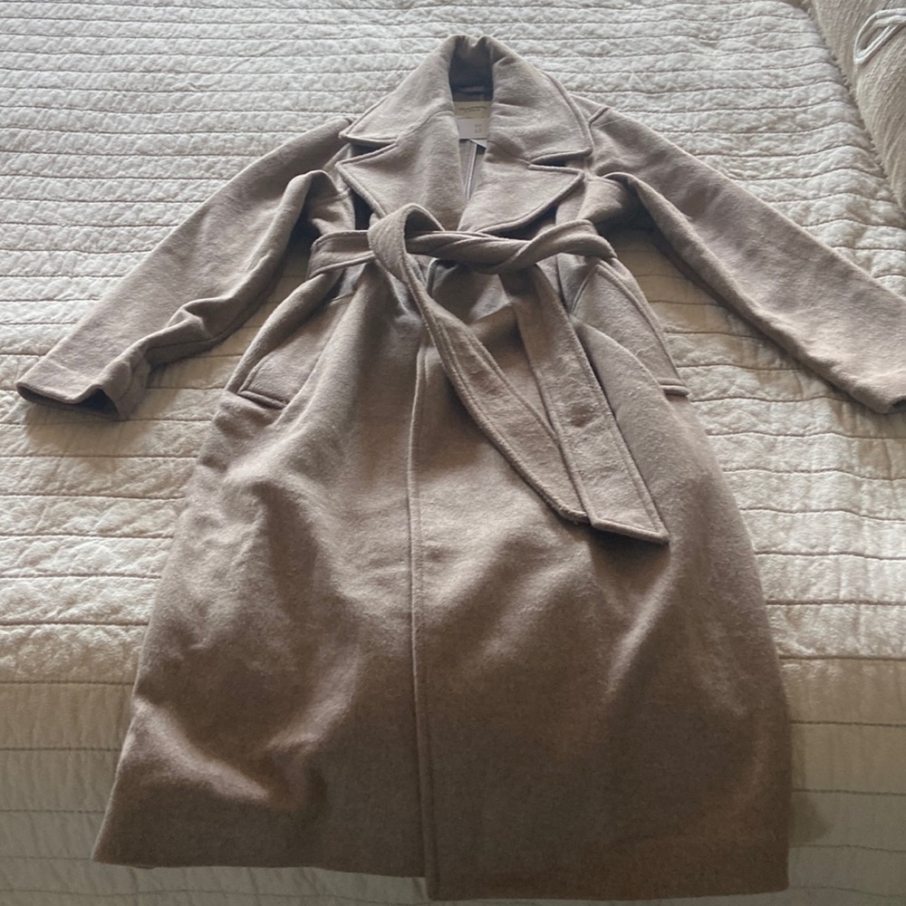 Abercrombie & Fitch wool blend coat
